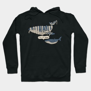 Funny Mummy Whale Hoodie